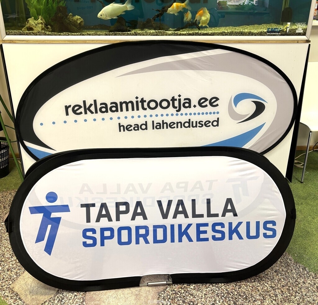 Tapa valla spordikeskus reklaambänner