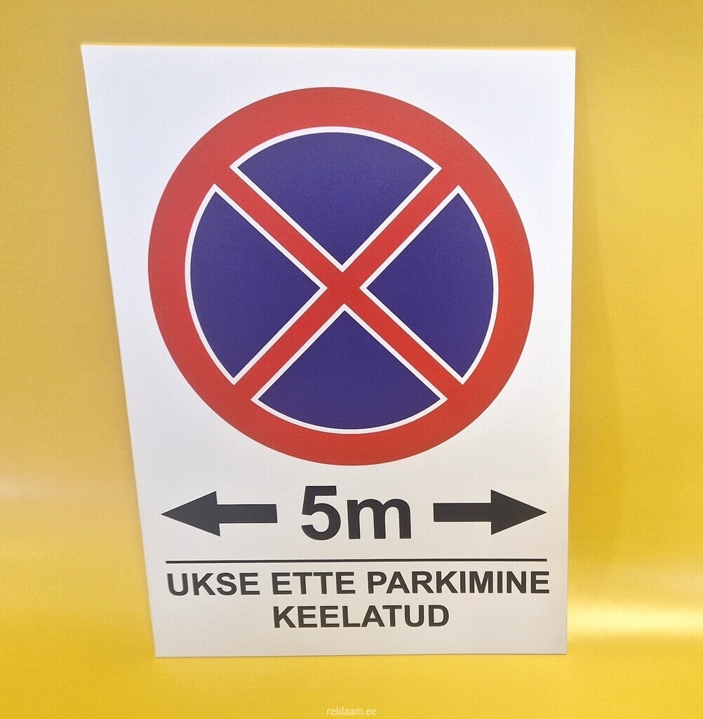 Parkimiskeelu silt