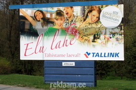 Tallink reklaamtahvel