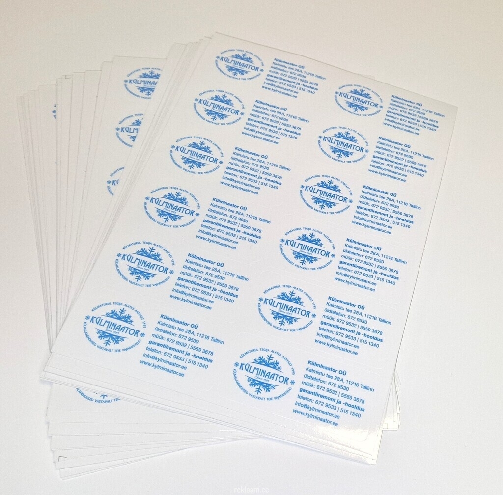 Külminaator kleebised