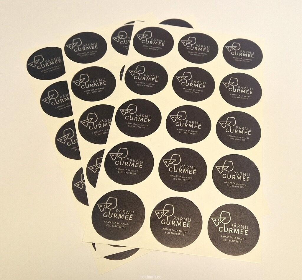 Pärnu gurmee logokleebised