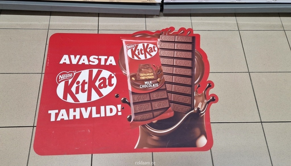 KitKat põrandakleebis