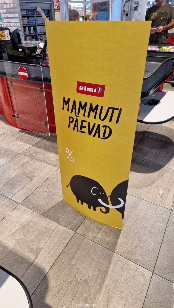 Mammuti päevade turvavärava reklaam