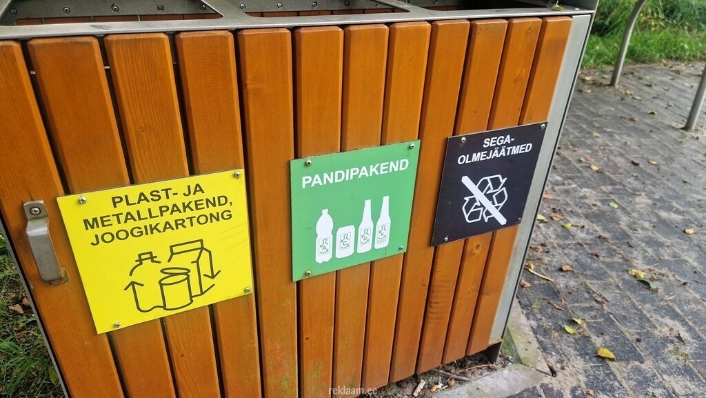 Prügisorteerimise tähistussildid