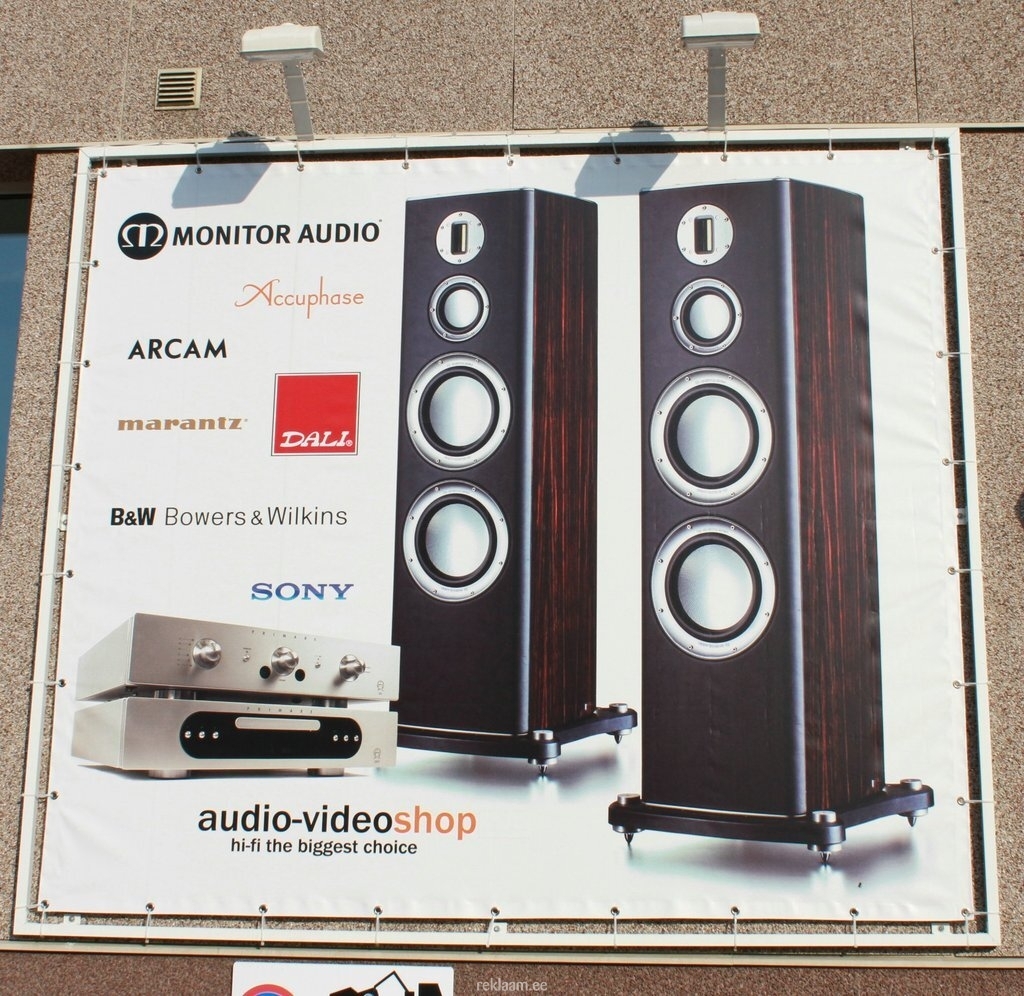 Monitor audio välireklaampind