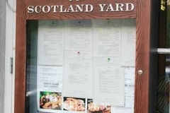 Scotland Yard menüü stend