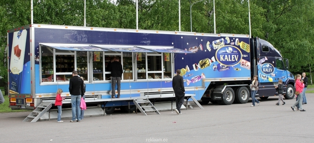 Kalevi Kommivabriku reklaamauto