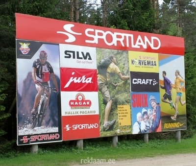 Sportlandi suur reklaamsein