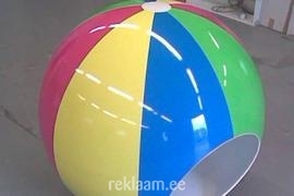 Lasteaiale laste peidupalli kleebistega katmine