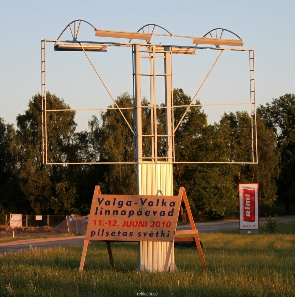 Piiratud eelarvega välireklaam