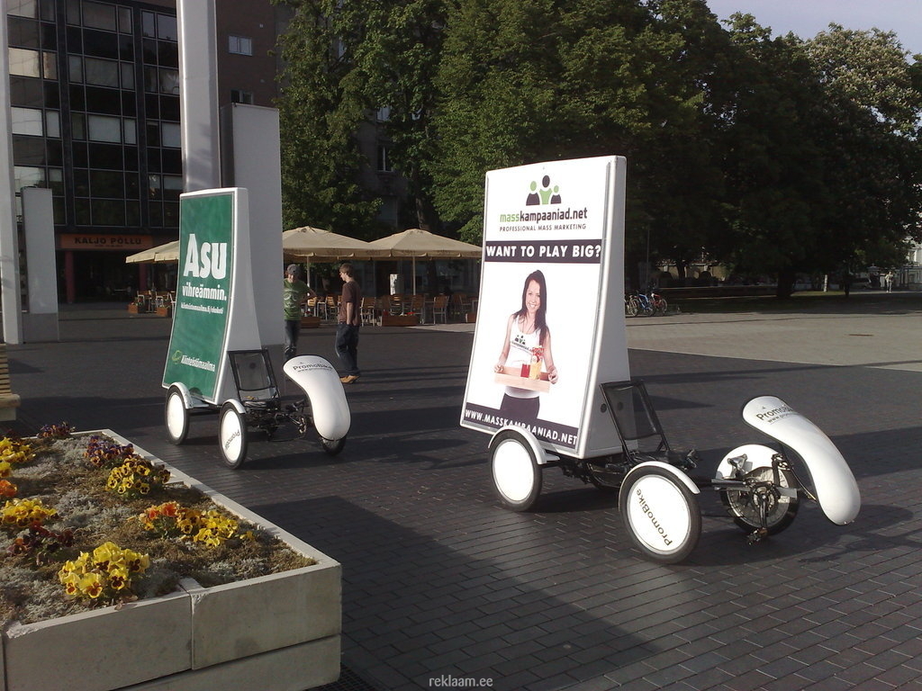 Promobike - reklaam ratastel