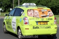 Baltic Taxi - reklaamauto