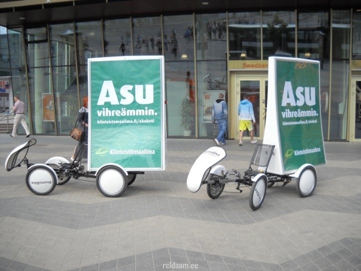 Promobike välireklaam