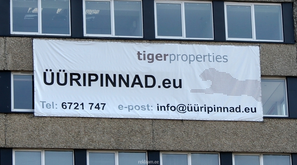 Tiger Properties PVC banner