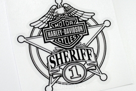 Sheriff kleebis digitrükis