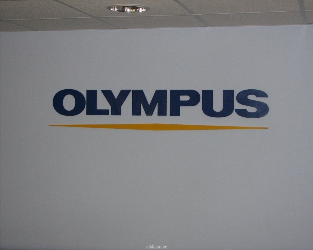 Olympuse büroo seinalogo 3D