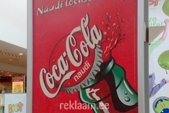 Coca Cola alumiiniumist plakatiraam