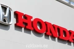 Honda valgusreklaamtähed ja logo 