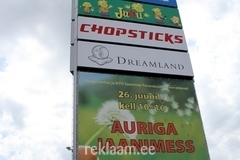 Saaremaa Auriga keskuse reklaampüstak