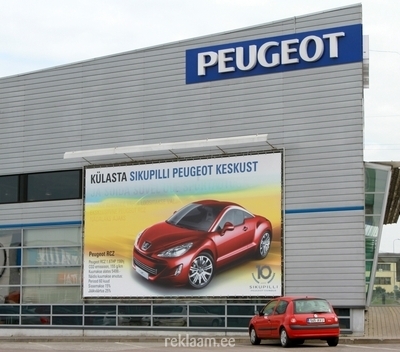 Peugeot reklaamplagu ja reklaamtähed