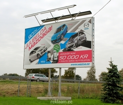 Mazda reklaam 6x3