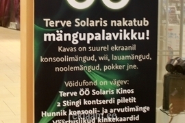 Solaris Mängude ÖÖ - Roll-UP