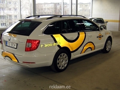 Tartu Taksopargi uute taksode disain