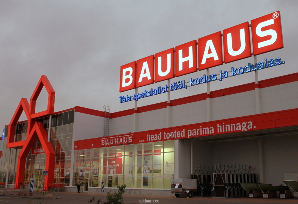 Bauhaus valgusreklaamid