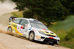Markko Märtini Ford Focus WRC ralliauto