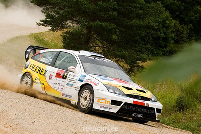 Markko Märtini Ford Focus WRC ralliauto