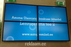 LCD reklaam ekraanid Solarise keskuses