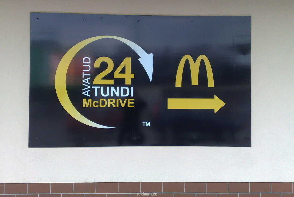 Mc Donaldsi reklaamtahvel 