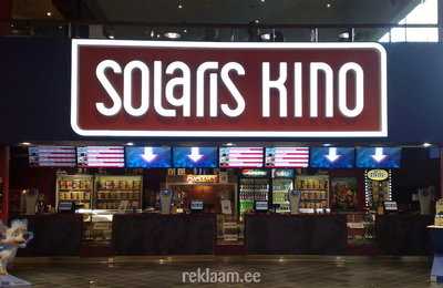 Solaris Kino valgusreklaam