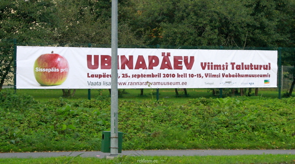 Ubinapäev pikk banner