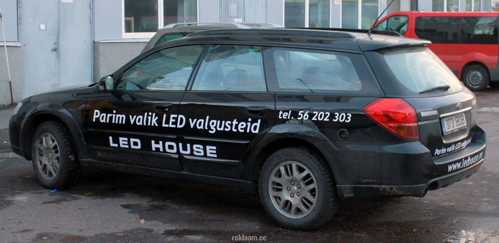 Led House subaru kleebised