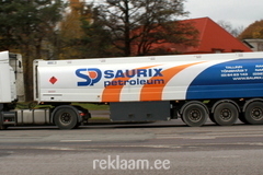 Saurix kütuseauto reklaamkleebised