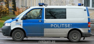 Politsei auto kleepimine