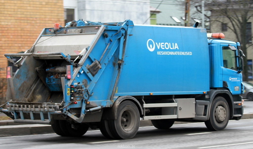 Veolia kleebised prügiautol