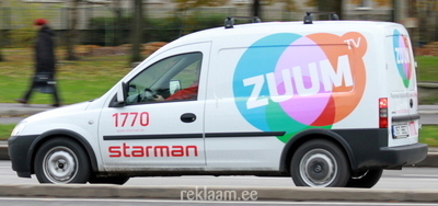 Starman Zuum reklaamkaubik 