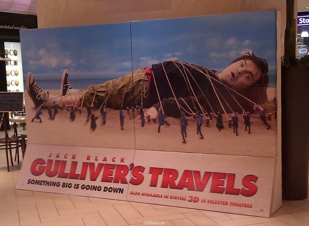 Gullivers Travels suur papist reklaam