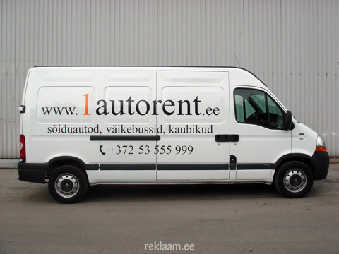 1Autorent autokleebised