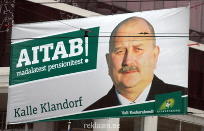 Kalle Klandorf - Keskerakonna reklaam