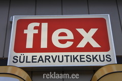 Flex sülearvutikeskus valgusreklaam