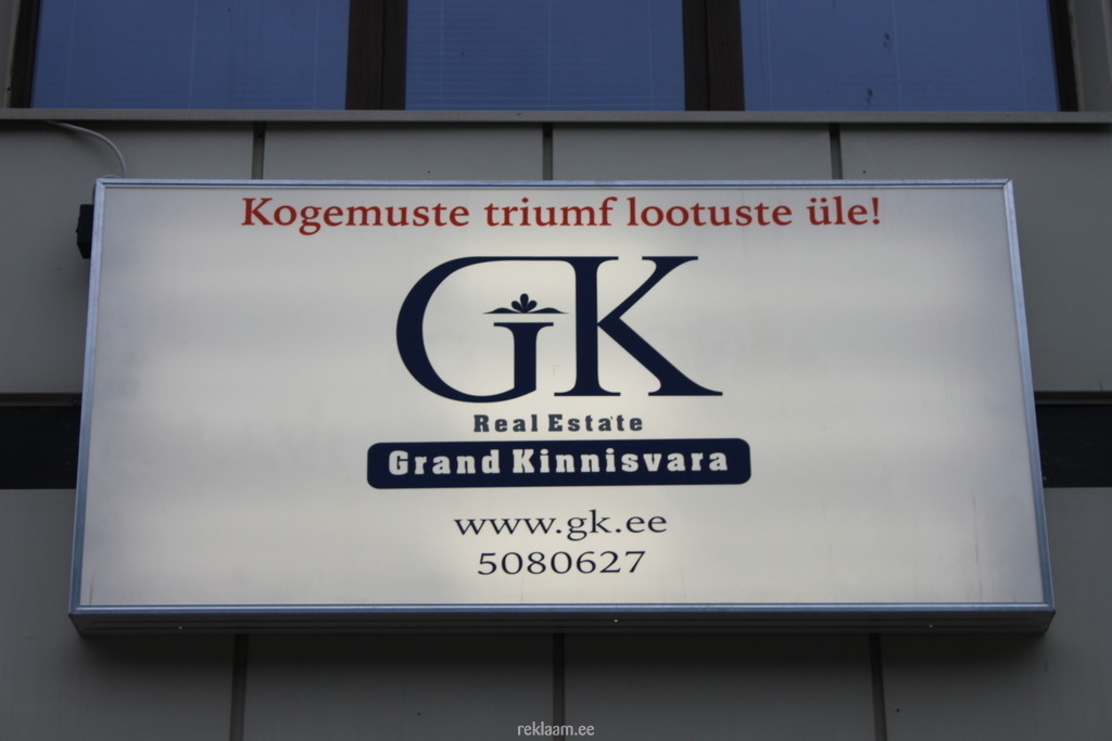 GRAND KINNISVARA VALGUSREKLAAM