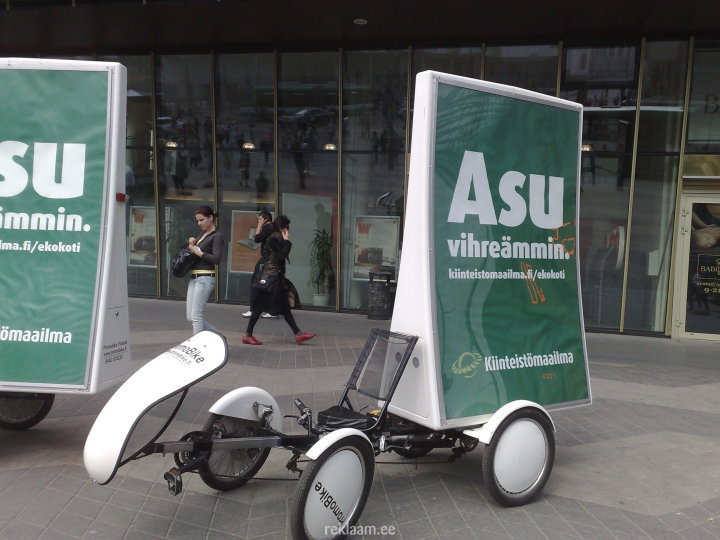 Promobike välireklaam