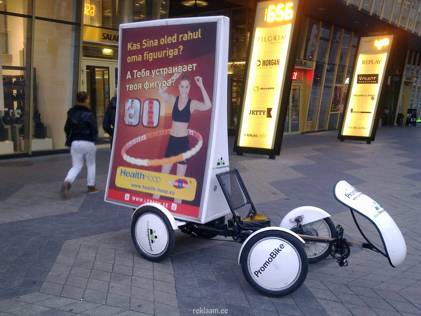 Promobike välireklaam