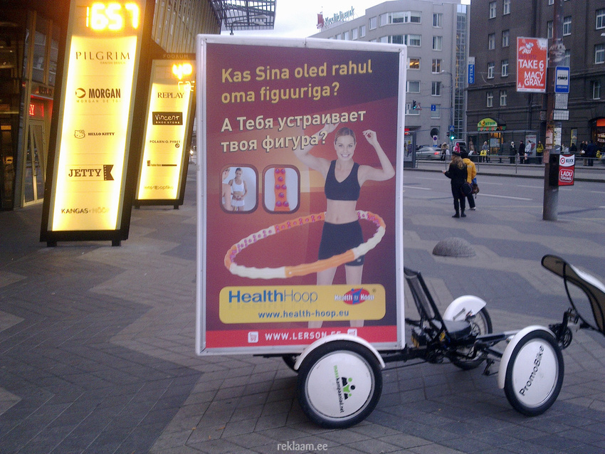 Promobike välireklaam