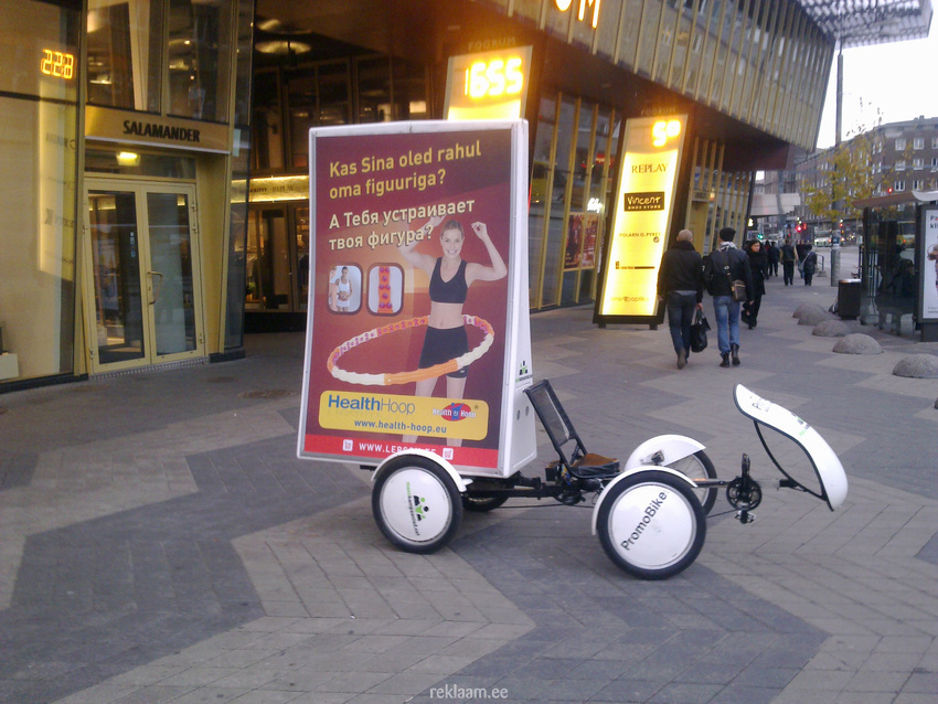 Promobike välireklaam