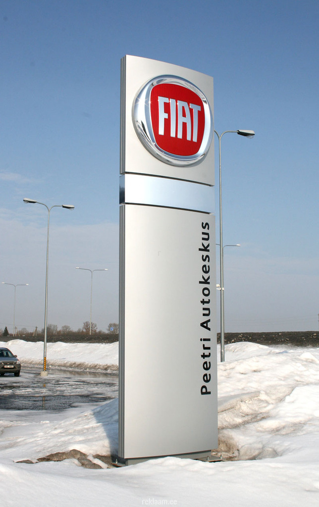 Fiati reklaampost