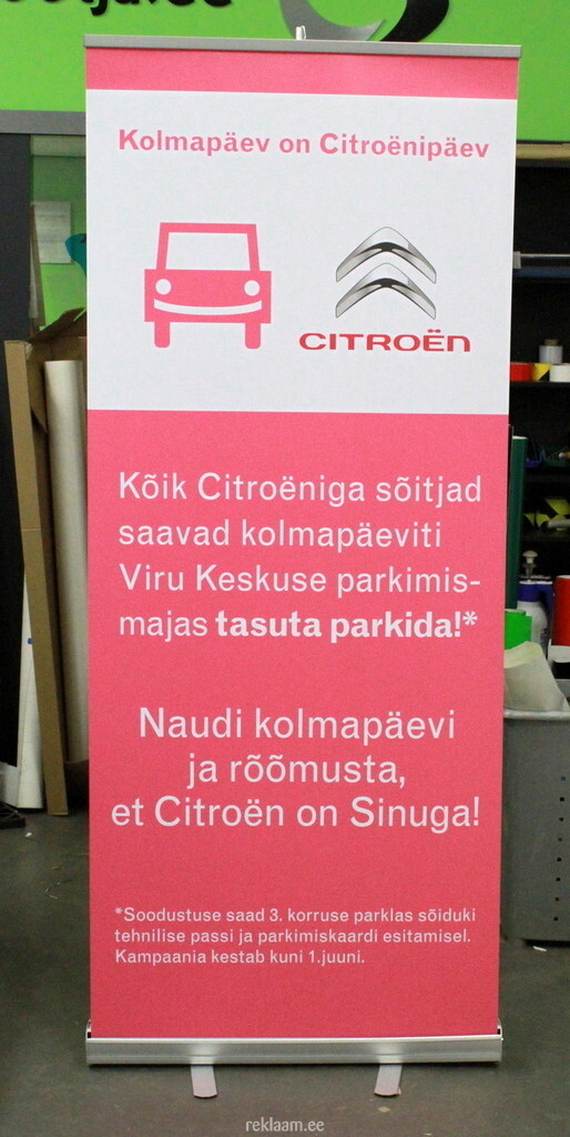 Citroen roll up